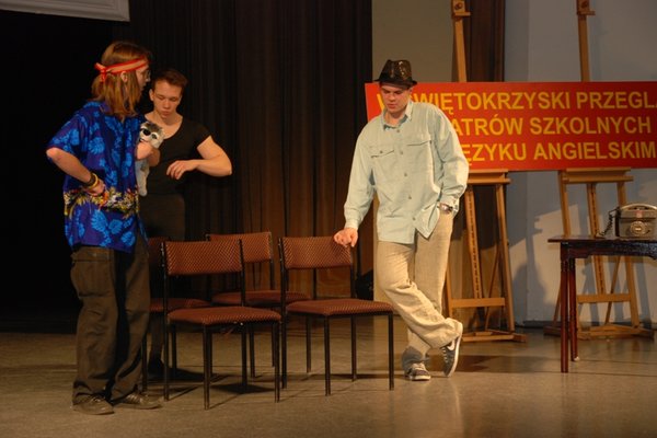 VIII Świętokrzyski Przegląd Teatrów Szkolnych w Języku Angielskim - Gimnazja i szkoły ponadgimnazjalne
Fot. Agnieszka Markiton