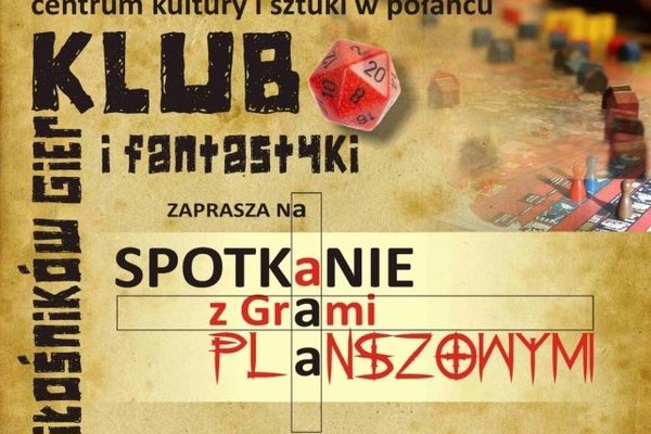 Spotkanie z grami planszowymi 