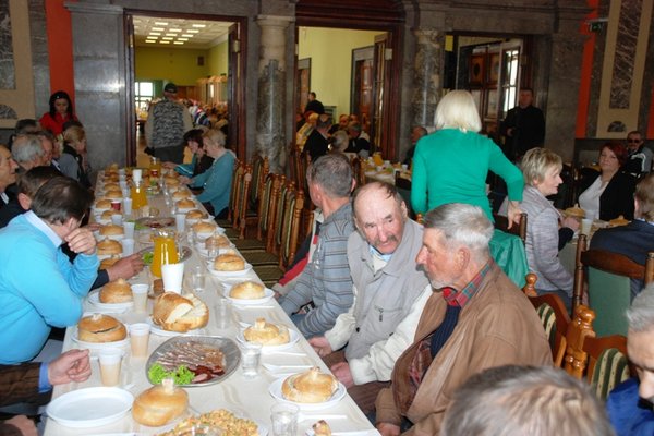 Śniadanie wielkanocne w WDK - foto: Krzysztof Herod