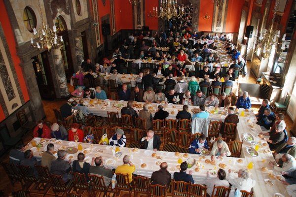 Śniadanie wielkanocne w WDK - foto: Krzysztof Herod