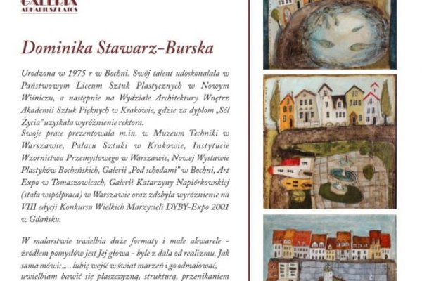 Biogram Dominiki Stawarz-Burskiej 