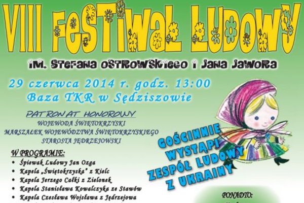 Festiwal ludowy w Sędziszowie