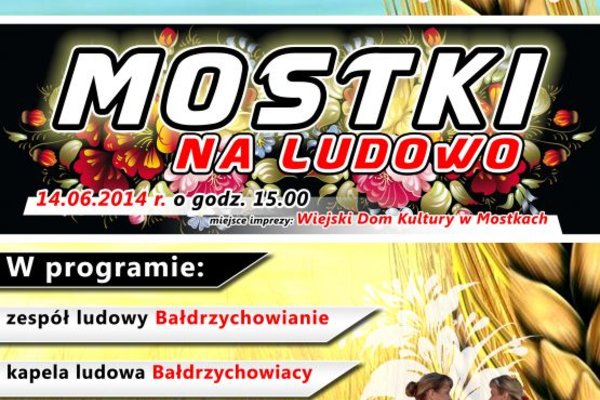 Mostki na ludowo 