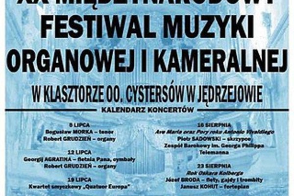 Koncerty organowe w Jędrzejowie