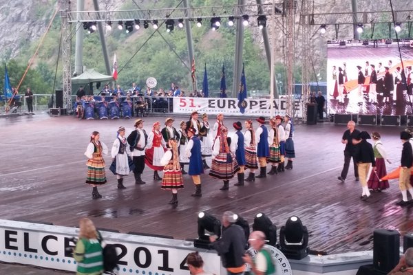 Kadzielnia przywitała uczestników Europeady - Fot. Łukasz Kopczyński