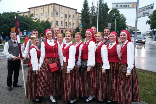 Kadzielnia przywitała uczestników Europeady - Fot. Łukasz Kopczyński