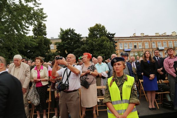 Odsłonięcie pomnika Józefa Piłsudskiego w Kielcach - fot. Małgorzata Chmiel