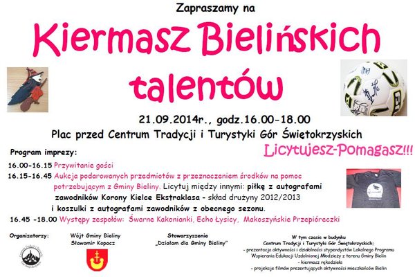 Kiermasz Bielińskich Talentów