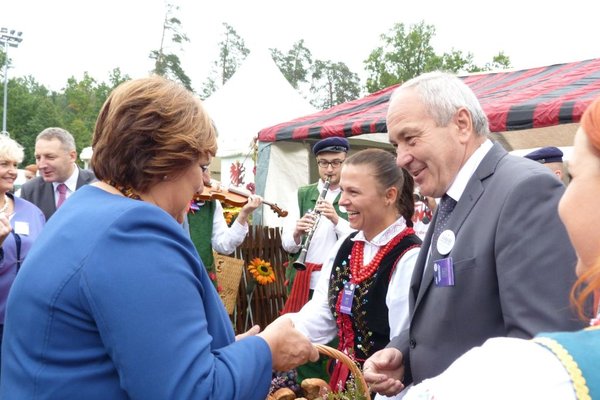 Dożynki Prezydenckie - Spała 2014 - Fot. Małgorzata Stachurska, Departament Rozwoju Obszarów Wiejskich i Środowiska Urzędu Marszałkowskiego Województwa Świętokrzyskiego