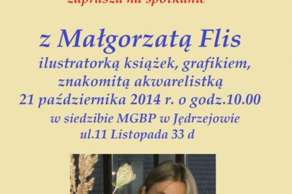 Spotkanie z Małgorzatą Flis 