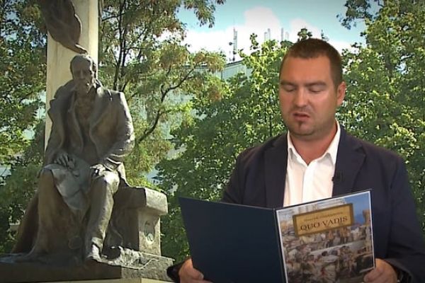 Fragment “Quo vadis” czyta Filip Kryczka z Muzeum Wsi Kieleckiej - Portal Informacji Kulturalnej