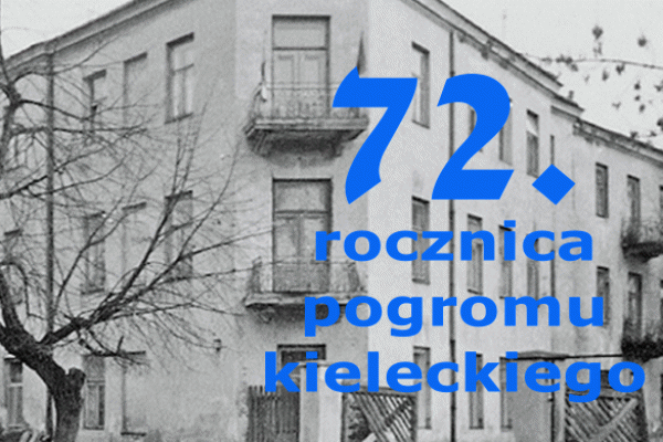 72. rocznica pogromu kieleckiego