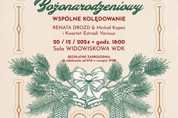 Koncert bożonarodzeniowy w WDK