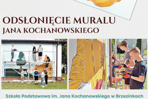 Mural Jana Kochanowskiego w Brzezinkach