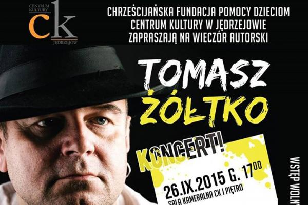 Tomasz Żółtko wystąpi w Jędrzejowie