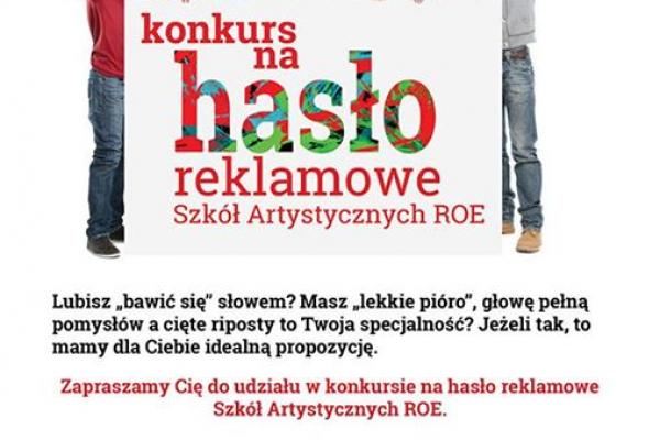 Konkurs na hasło reklamowe