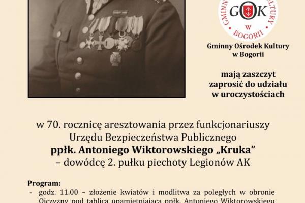 Pamięci Antoniego Wiktorowskiego „Kruka”