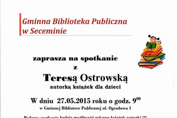 Teresa Ostrowska w Sceminie