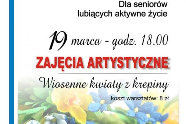 Zajęcia artystyczne dla seniorów w Połańcu